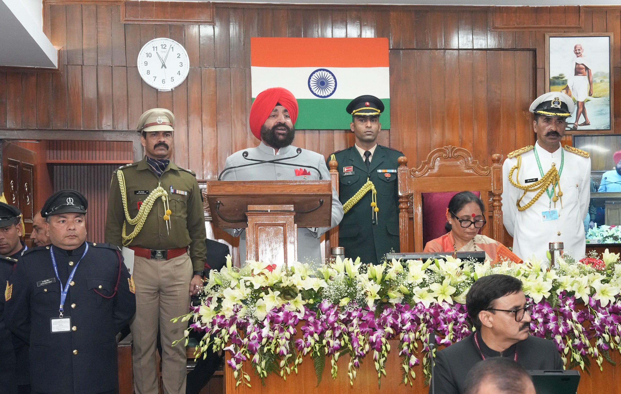 राज्यपाल के अभिभाषण के साथ शुरु हुआ उत्तराखंड विधानसभा का बजट सत्र