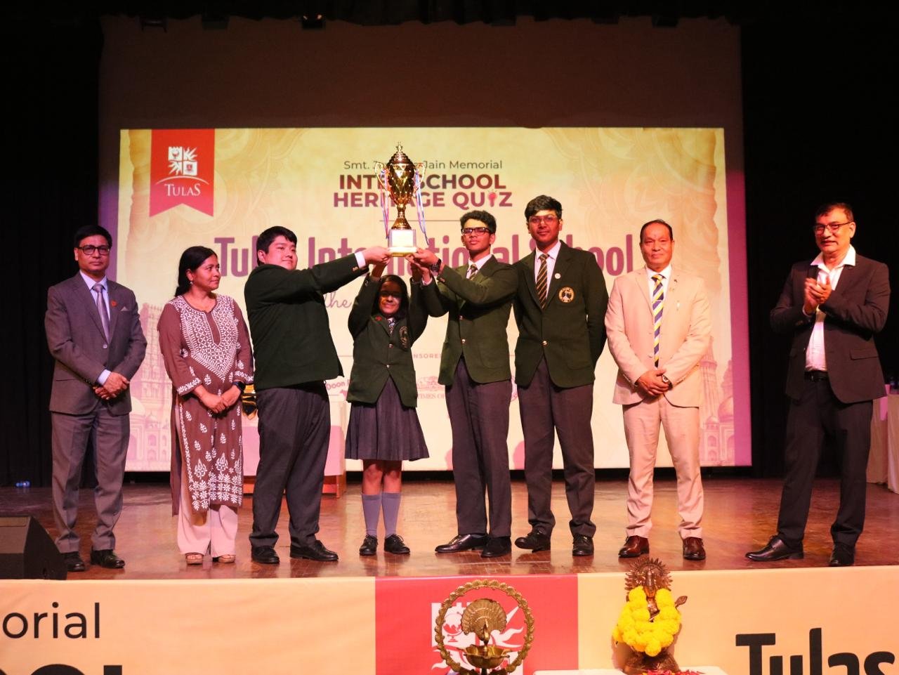 तुलाज़ इंटरनेशनल स्कूल में प्रथम ‘जय माला जैन मेमोरियल हेरिटेज क्विज’ का आयोजन